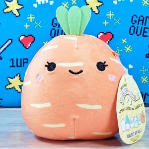 Squishmallow Caroleena the Carrot 4.5" UltraSoft Easter Holiday Plush Toy NWT
